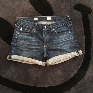 AG Jeans Hailey Ex- Boyfriend Roll Up Short sz 26